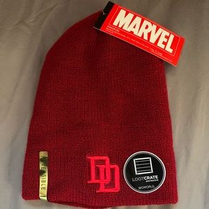 Daredevil Punisher reversible Knit hat